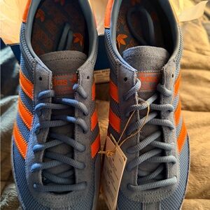 Adidas Handball Spezial Blue Orange Gum Sole Men’s 9.5 NWT